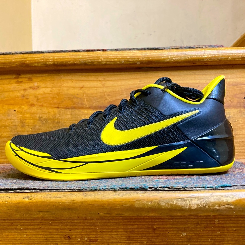 Nike Kobe A.D. 'Oregon' Black/Yellow Strike Basketball Shoes 922026-001